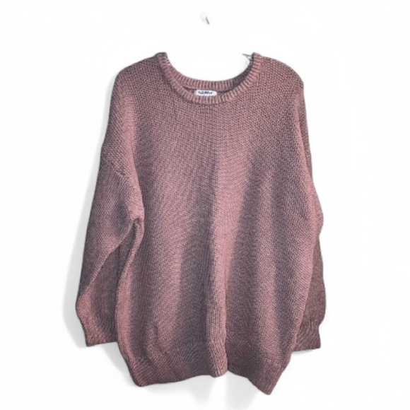 Old Navy Textured Tunic Sweater | Knit |Pullover
| Chunky | Mauve | Size 2X - Picture 1 of 10